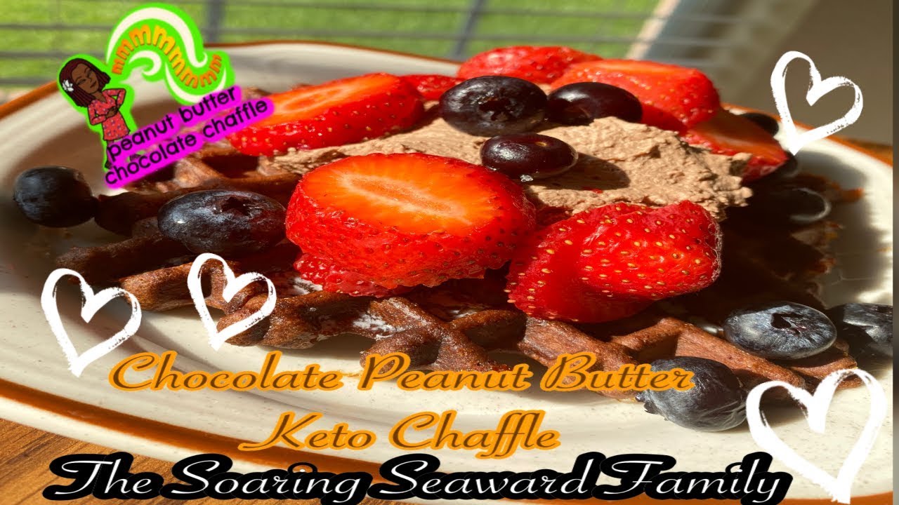 How to make a Chaffle | Chocolate Peanut Butter Chaffle | Keto Diet