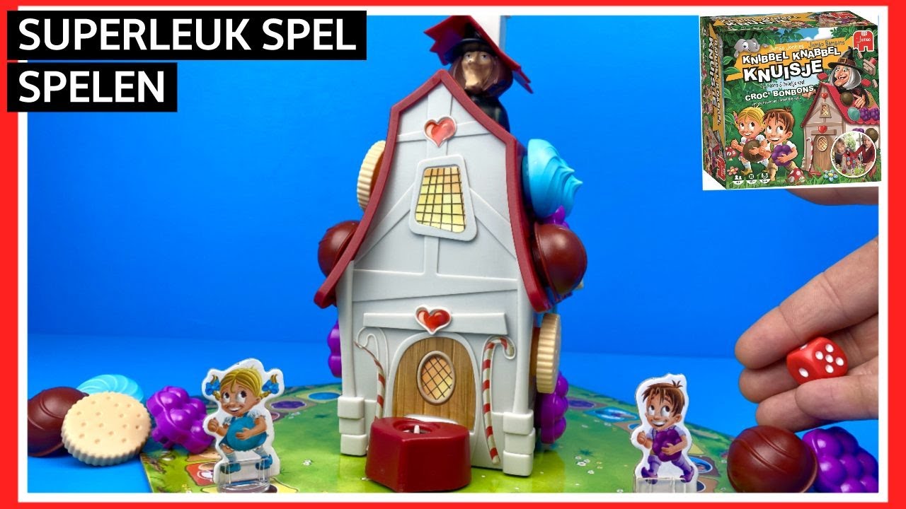 Knibbel Knabbel Knuisje spel spelen | Family Toys Collector