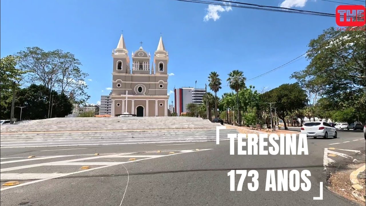 Teresina 173 anos: passeio emocionante pela Cidade Verde ao som do hino oficial