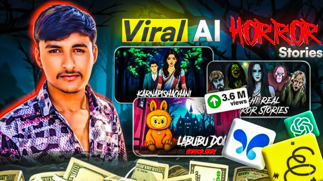 AI Horror Documentari Stories That Go VIRAL 🔥l Make Videos Using 100% FREE AI Tools