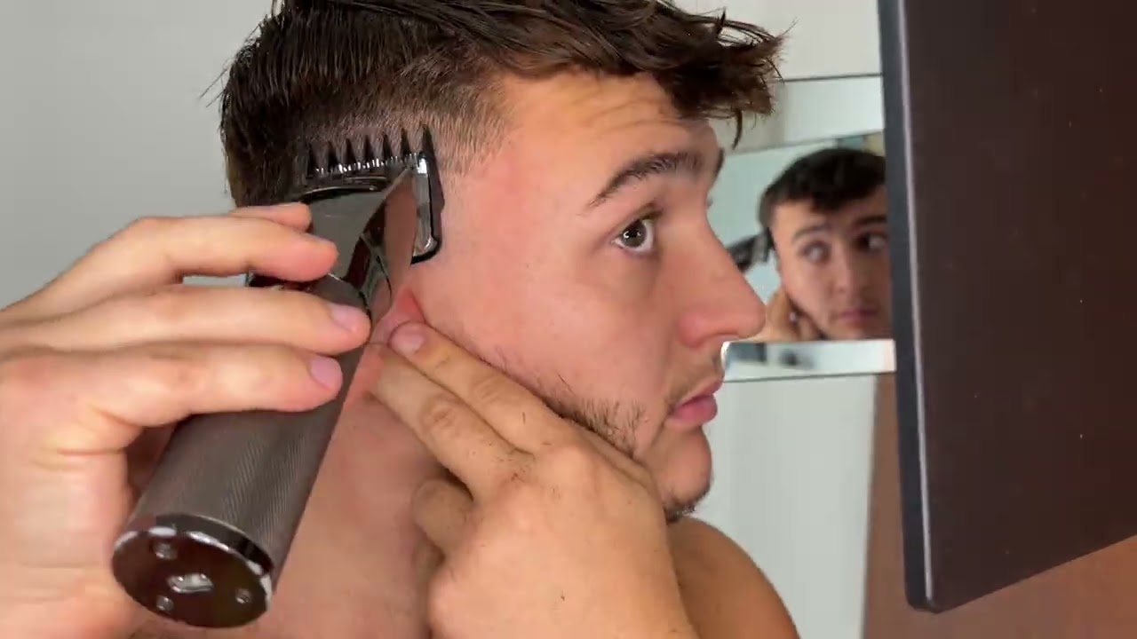 Haare selber schneiden | Übergang selber schneiden 