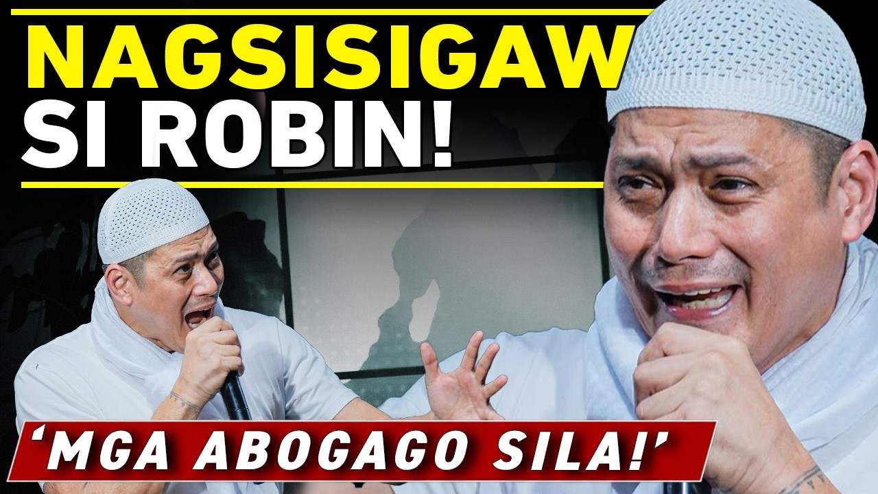 PANOORIN: NAGSISISIGAW SI SEN ROBIN PADILLA SA RALLY SA LIWASANG KASAMA ANG IGLESIA