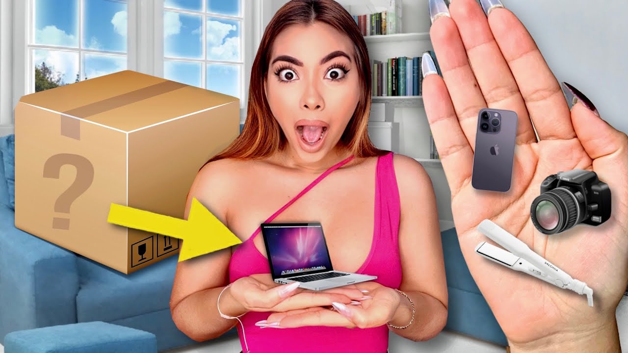 Compré una caja misteriosa de productos MINIATURA que realmente funcionan!!! | Rebeca Mendiola