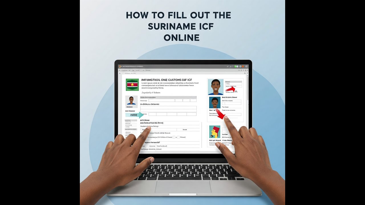 How to Fill the Suriname Digital Immigration & Customs Form (ICF) Online - Full Tutorial