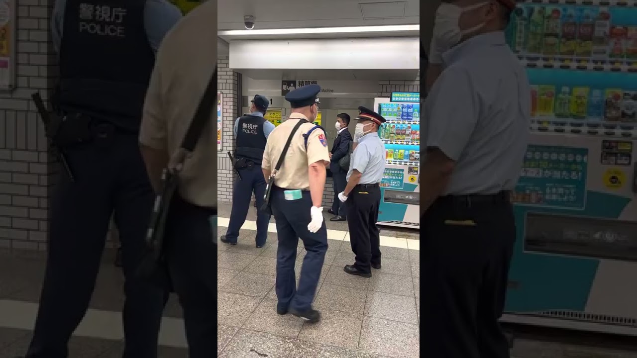 職質 池袋の駅