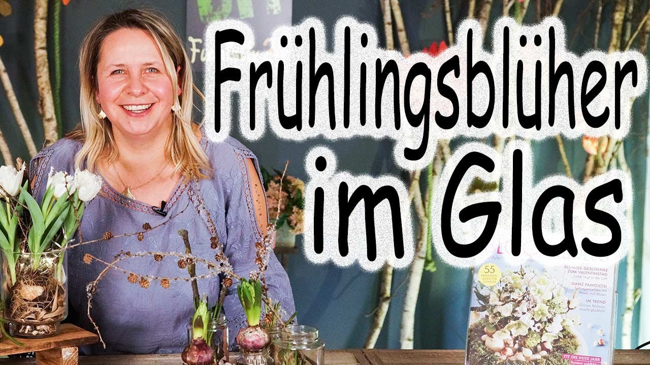 DIY: Frühlingsblüher im Glas | Tischdeko | Tulpen | Frühling | DIY | Shabby Chic | Floristik24