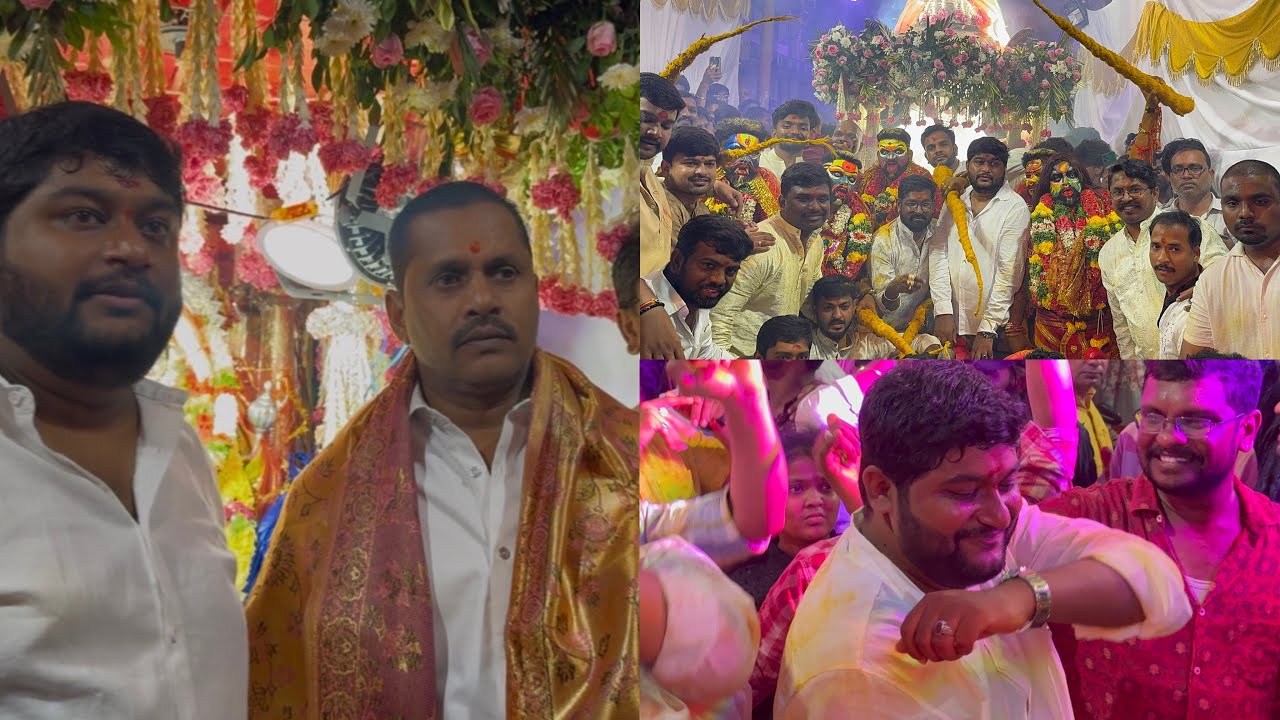 Golla Kittu Yadav At Secunderabad Bonalu 2025 | Regimental Bazar Uday & Friends Thotella Procession