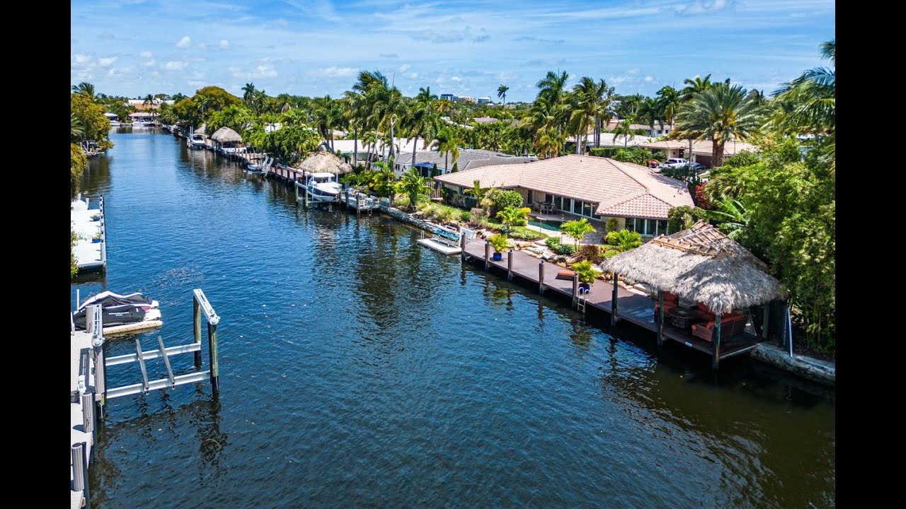 Fort Lauderdale Waterfront Home for Sale | Wilton Manors Fort Lauderdale Luxury Waterfront Home