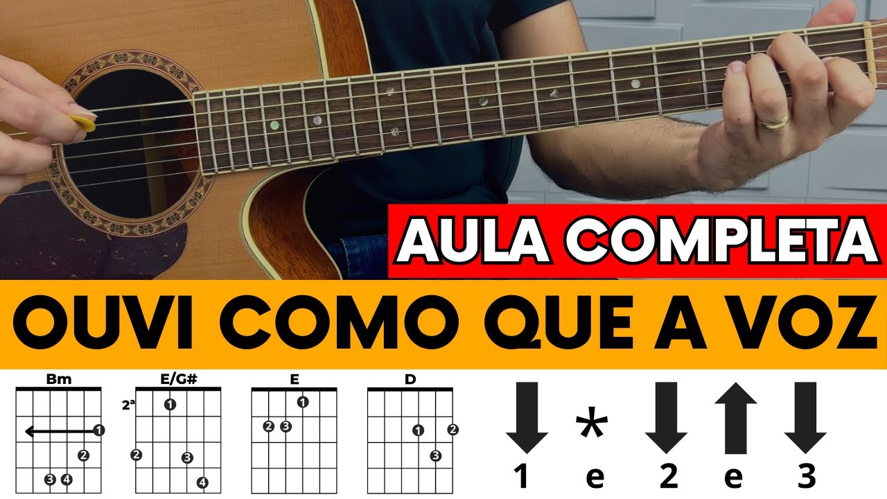 Ouvi Como Que A Voz ICM - AULA DE VIOLÃO