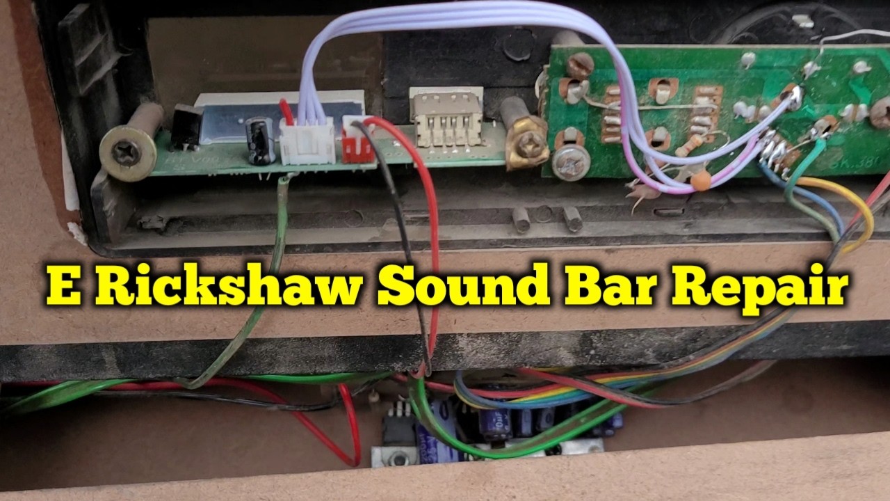 E rickshaw Sound Bar repair | 15 मिनट बाद आवाज बंद हो जाता है Amplifier | Electronics Verma