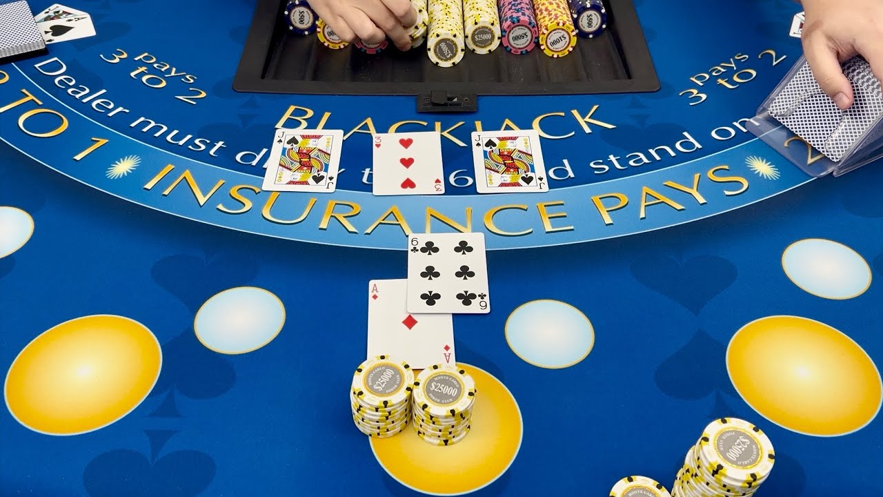 SUPER MASSIVE $600,000 BLACKJACK HAND WINS IN $1,000,000 HIGH LIMIT CASINO SESSION!