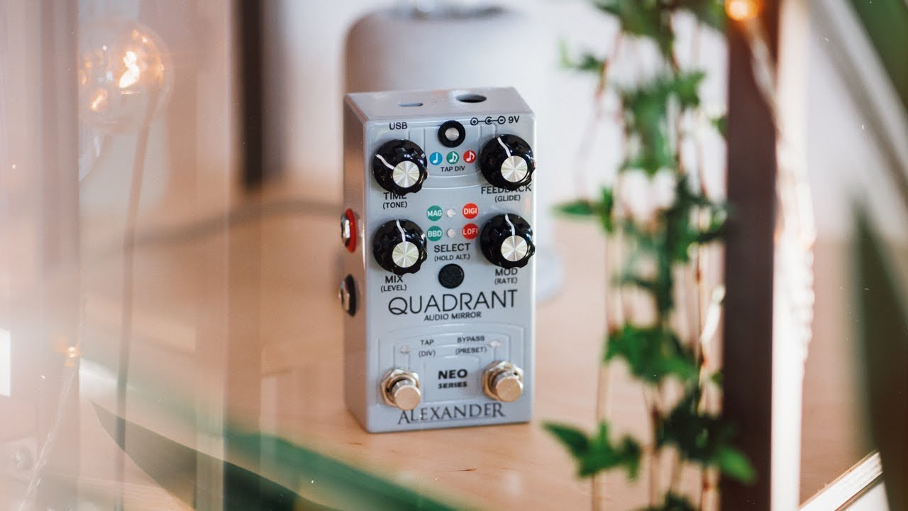 Alexander Pedals Quadrant Audio Mirror (demo)