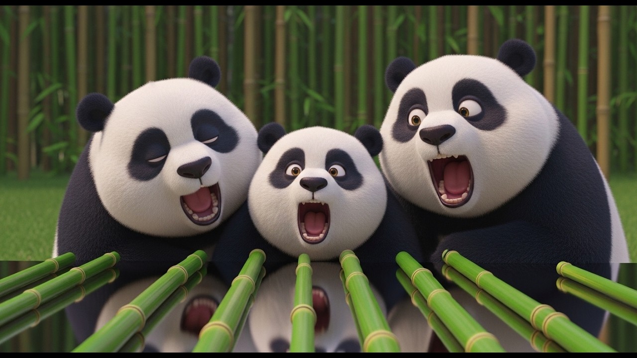 Baby Panda and the Bamboo Parade | Marching Song for Toddlers | Animal Rhythm