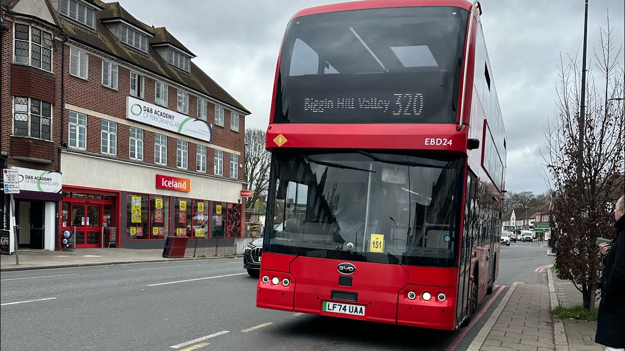 *Not Tracking*LF74 UAA Go Ahead London 74Reg BYD BD11