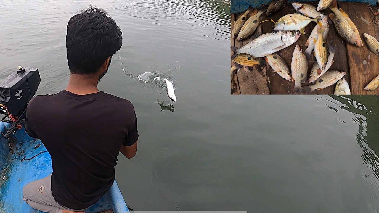 High tide fishing technique for double catch || डबल कैच की तकनीक || @bablusolkar