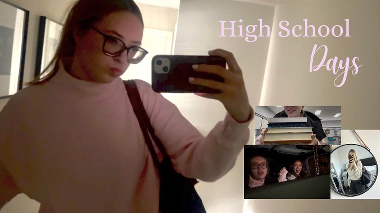 High school days in my life! 💖 (vlog, haul, grwm, shopping + more!)