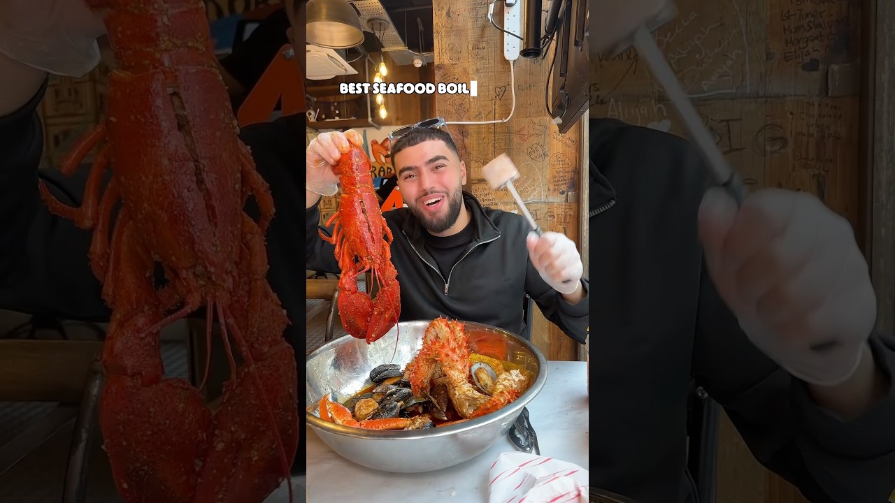BEST SEAFOOD BOIL IN LONDON !!! 