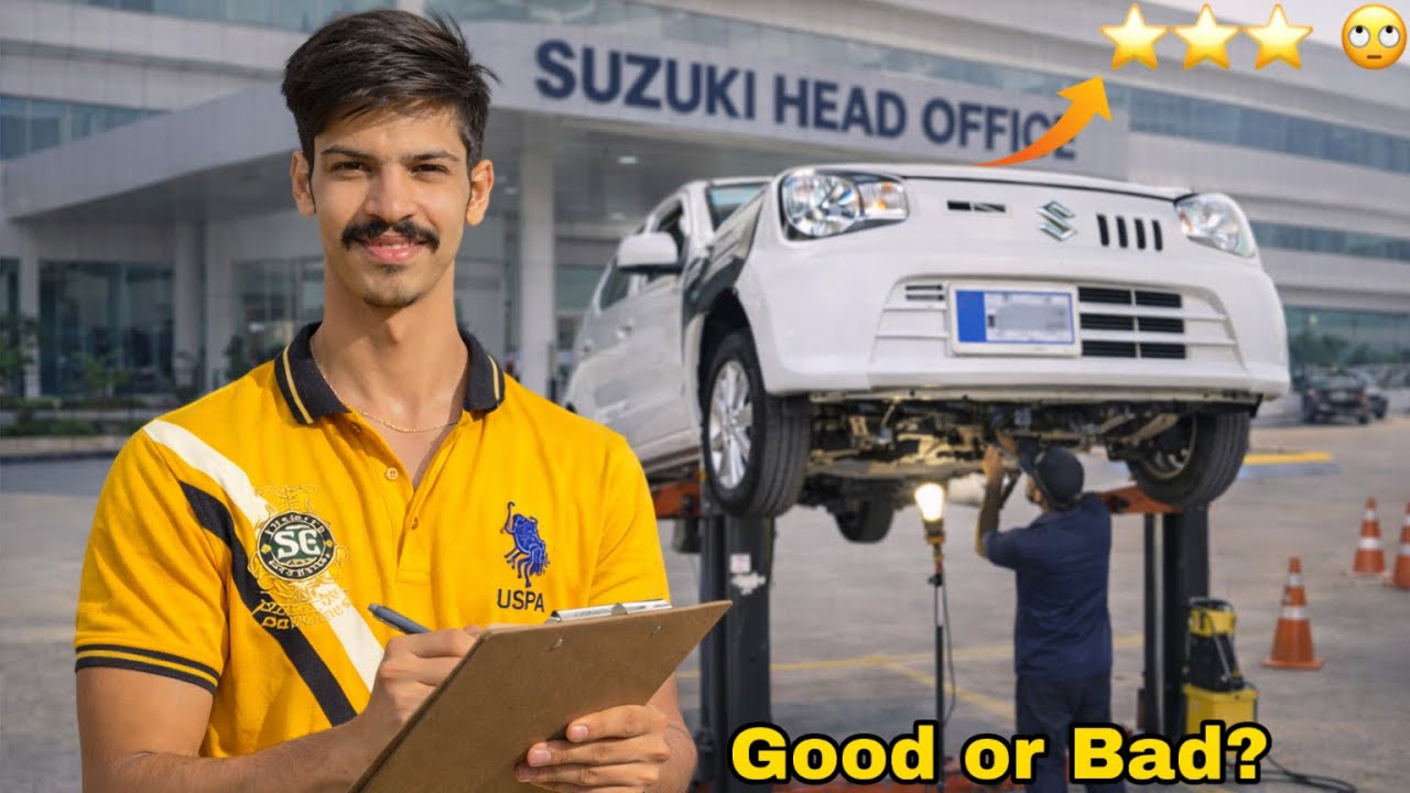 Suzuki Alto Full Service at Suzuki Head Office | First Time Experience 