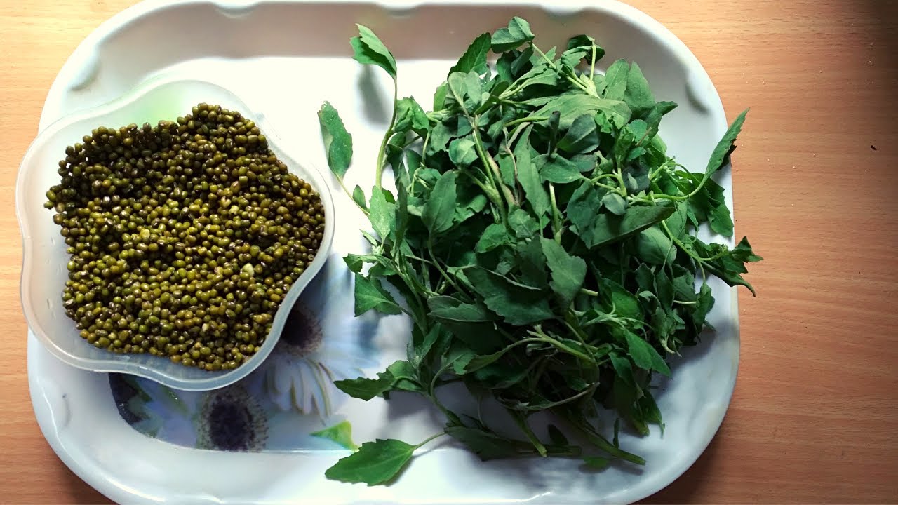 ||मूंग दाल और बथूआ की स्वादिष्ट रसपी||moong dal or bathua ki recipe 😋tasty recipe#moongdalorbathua