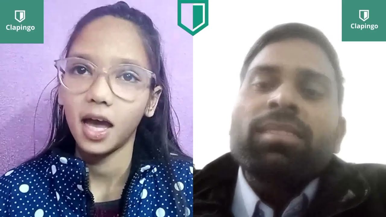 I  had a great conversation with Ajay Sir | #clapingo #clapingoconversation @EnglishwithAyushi