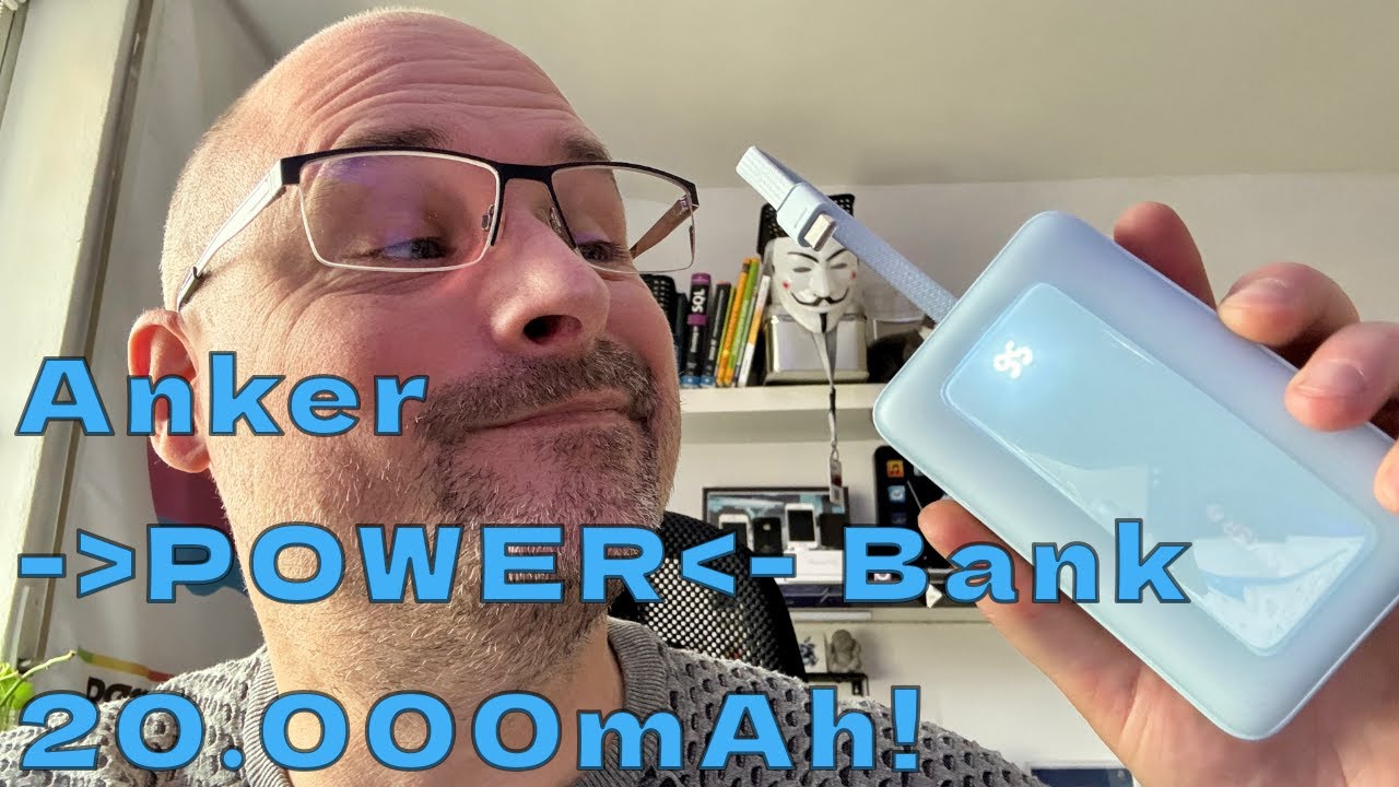 ANKER Zolo 20.000mAh Powerbank mit 30W und integriertem USB-C Kabel. Was fürs iPhone?