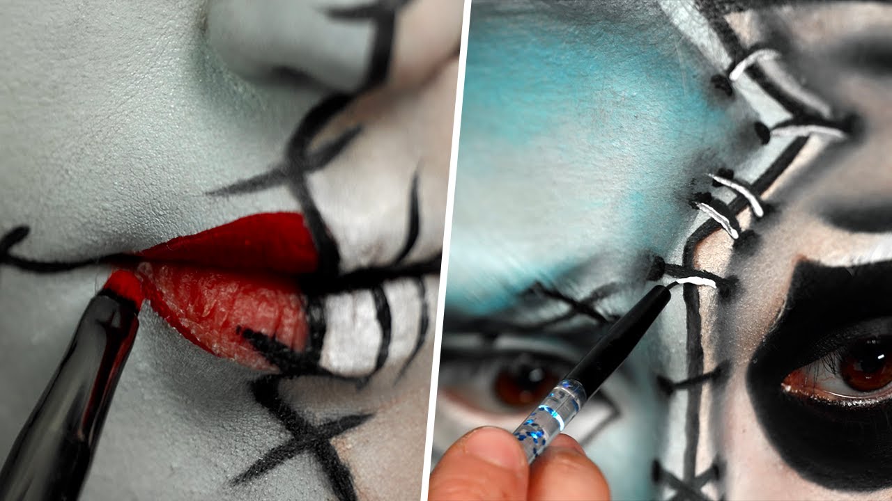 The Nightmare Before Christmas Makeup Look