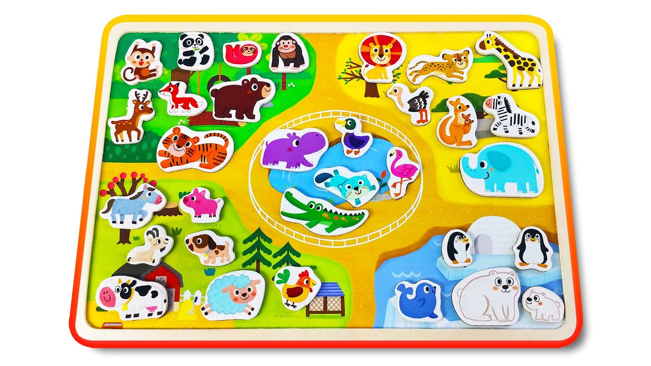 Can You Guess Where These Animals Live? | Match the Animals to Their Homes | Animal Habitats Puzzle