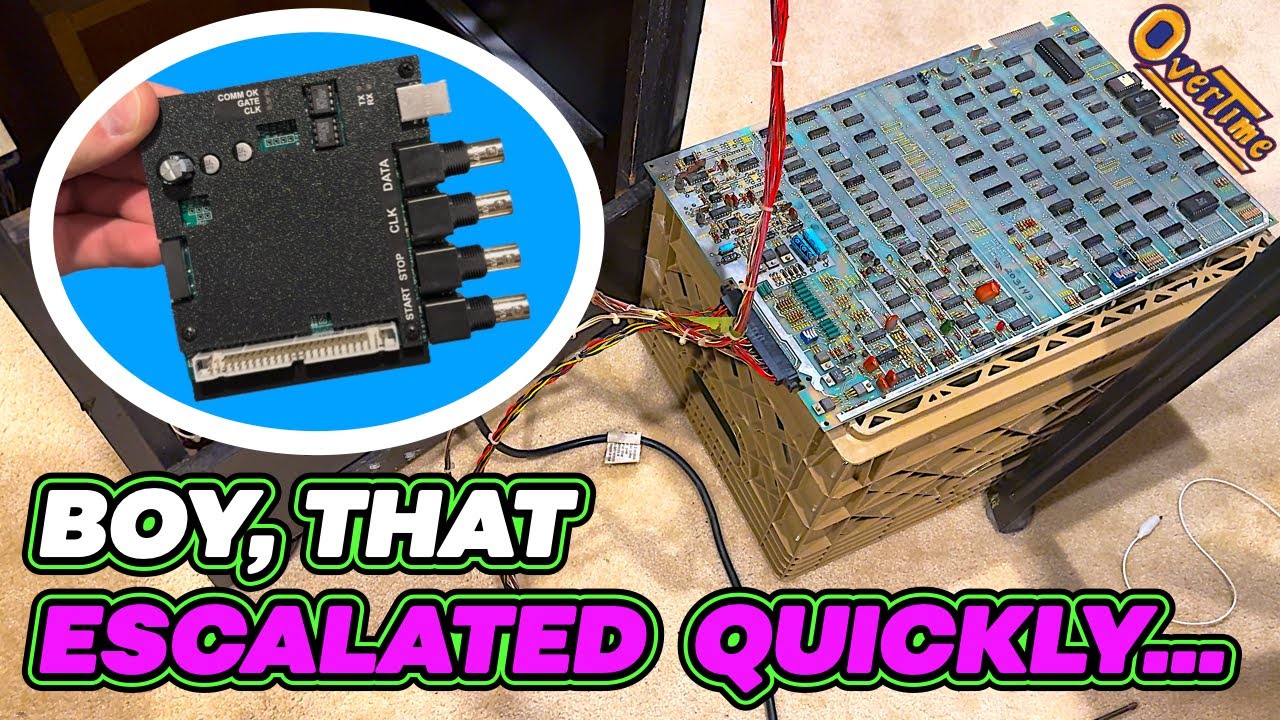 How to set up & use the FPGACAT box tool 🤩 to troubleshoot a broken Atari Asteroids arcade PCB 😭