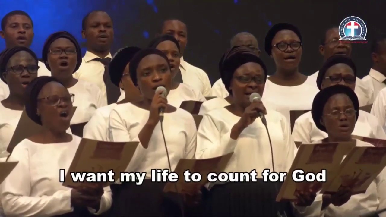 I want my life to count for God