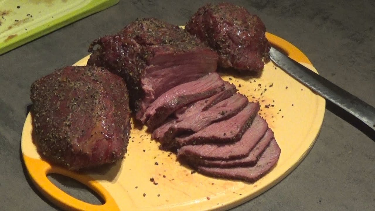 Ganze Steakh&uuml;fte vom Smoker
