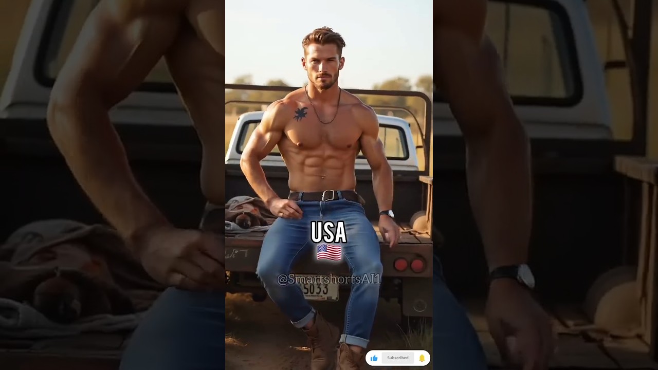 AI's Most Handsome Male Features pt52 #shortvideo #fyp #explore #facts #men #aiart #ai #handsome
