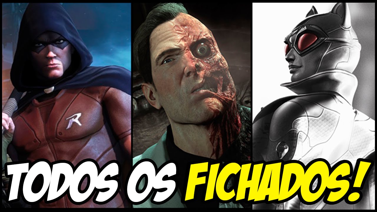 TODOS OS FICHA COMPLETA DE BATMAN ARKHAM CITY