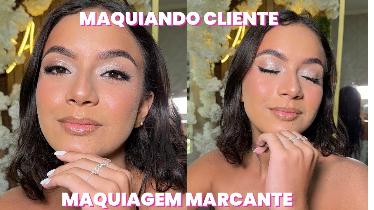 Maquiando cliente: Maquiagem Marcante. @dianasouza7132 
