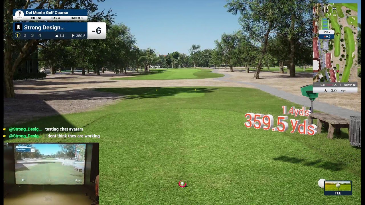 Del Monte Golf Course on Gameday