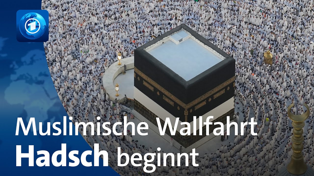 Hadsch beginnt für Millionen Muslim:innen