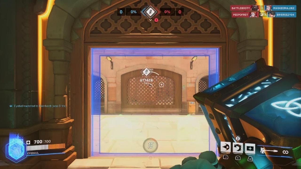 Overwatch 2 - NightHawkCK and MaskedMajin2 against BrewSki22 and PeepOfRot