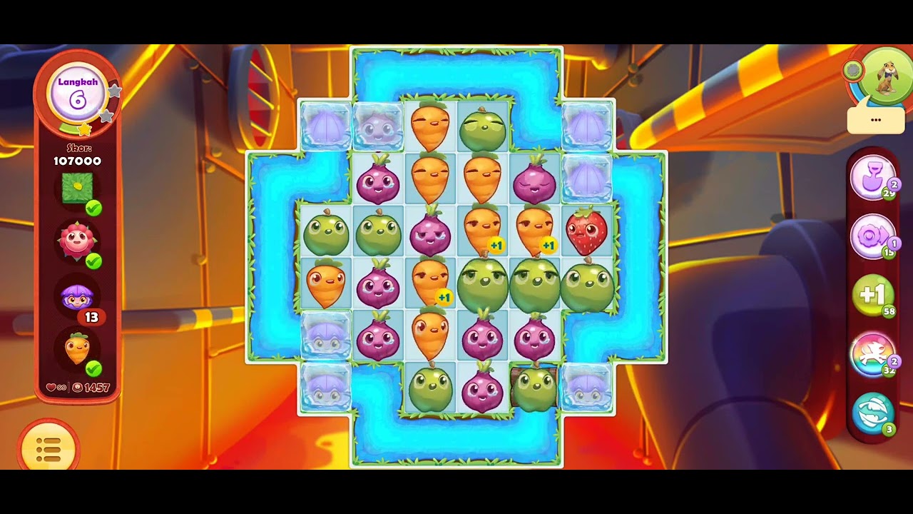 Farm Heroes Saga Level 1457