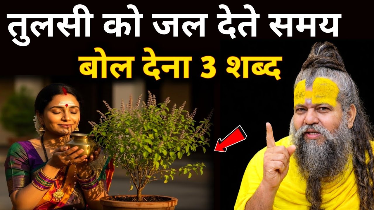 तुलसी को जल देते समय ये 3 शब्द बोल दो. हर मनोकामना होगी पूरी! Premanand Ji Maharaj