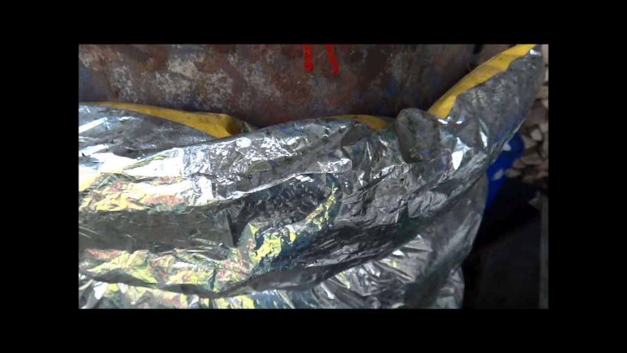 ozzirt waste oil pot boiler