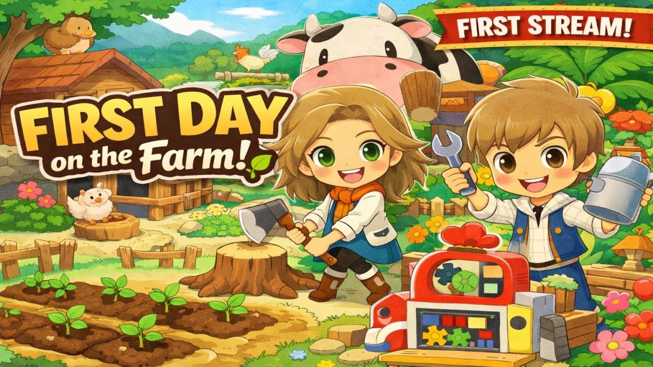 First Time Playing! 🌱 | Story of Seasons: Pioneers of Olive Town | Cozy Live Stream