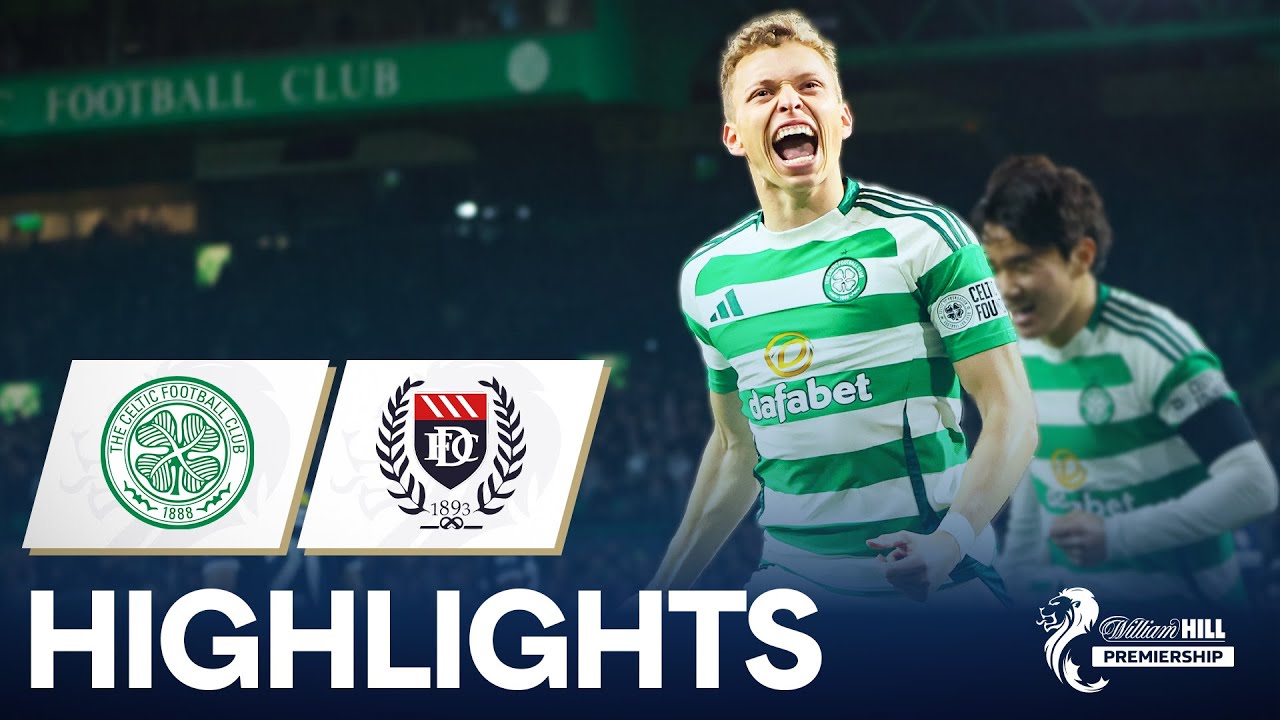 Celtic 2-0 Dundee | Johnston and Engels Keep Celtic Top of the Table | William Hill Premiership