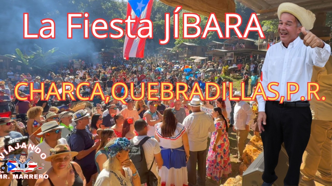 La fiesta jibara Charca Quebradillas la más grande que existe en todo P R
