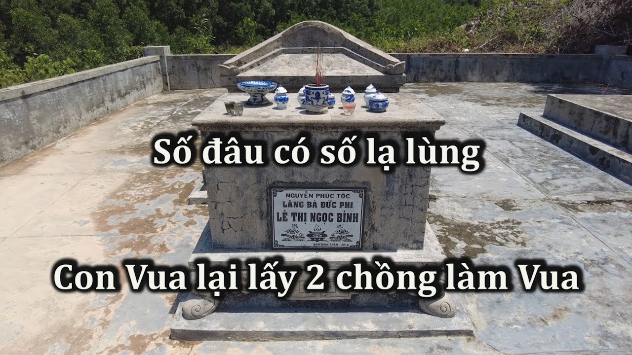 Mộ bà Lê Thị Ngọc Bình, người lấy hai chồng là Vua đối địch.