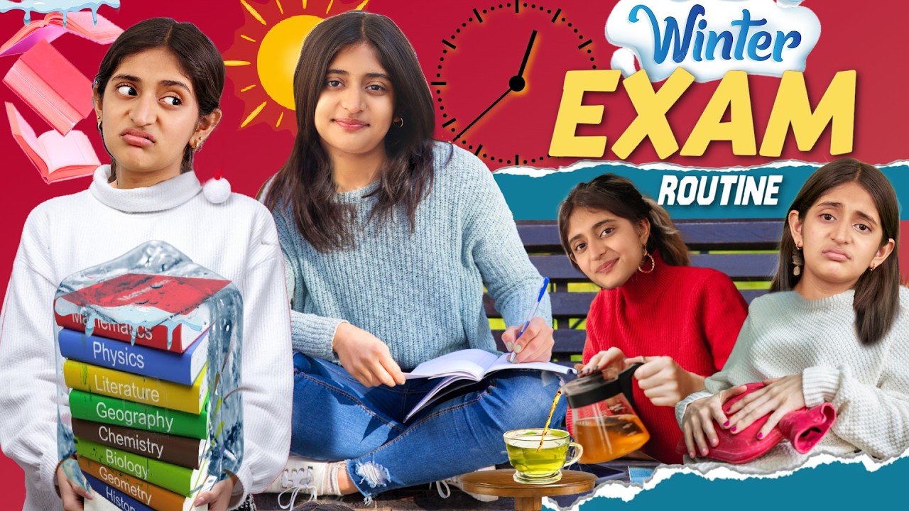 EXAMS Ho Rahe hai | Exam in Winter |  #MyMissAnand