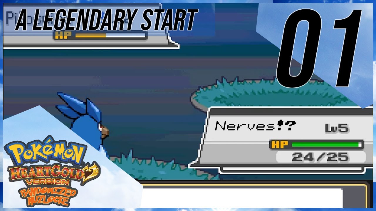 A LEGENDARY Start - Pokemon Heart Gold Randomized Nuzlocke EP1