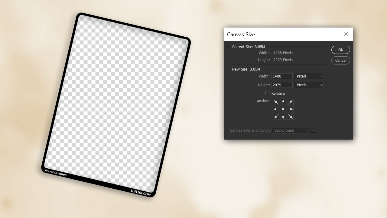 Setting up your PSD - Trading Card Template Pt  1