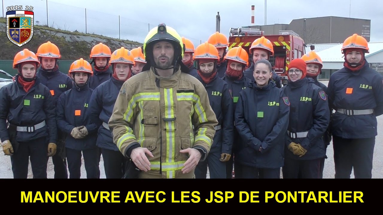 Manœuvre avec les JSP de Pontarlier   SDIS 25