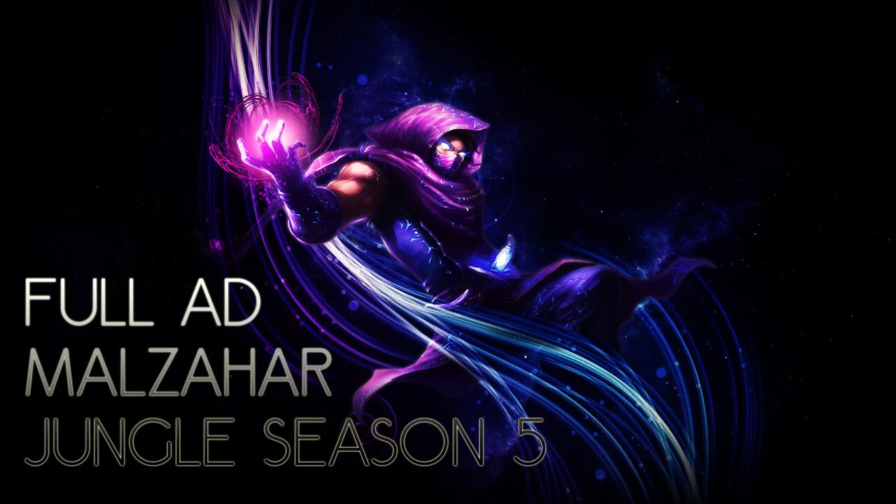 LOL MONTAGE l AD MALZAHAR JUNGLE (SEASON 5)