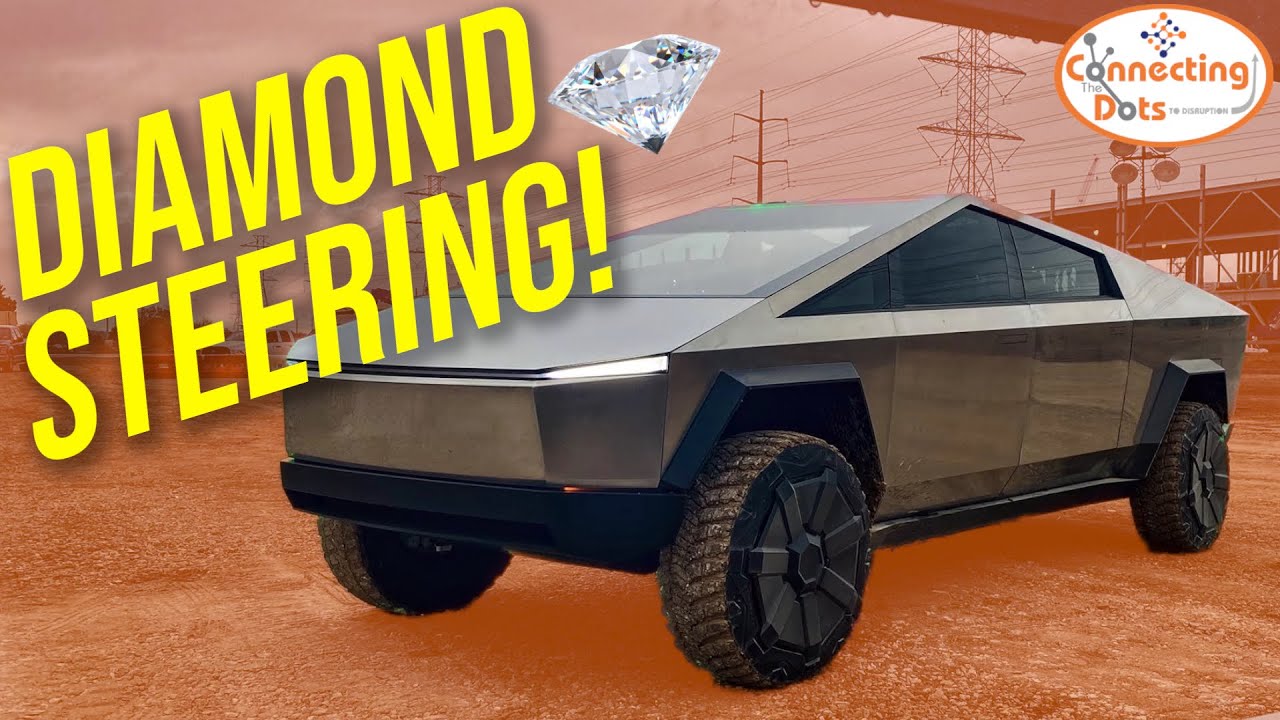 Cybertruck Diamond Steering 💎 Cybertruck's EXTREME Technology and Features Unveiled!
