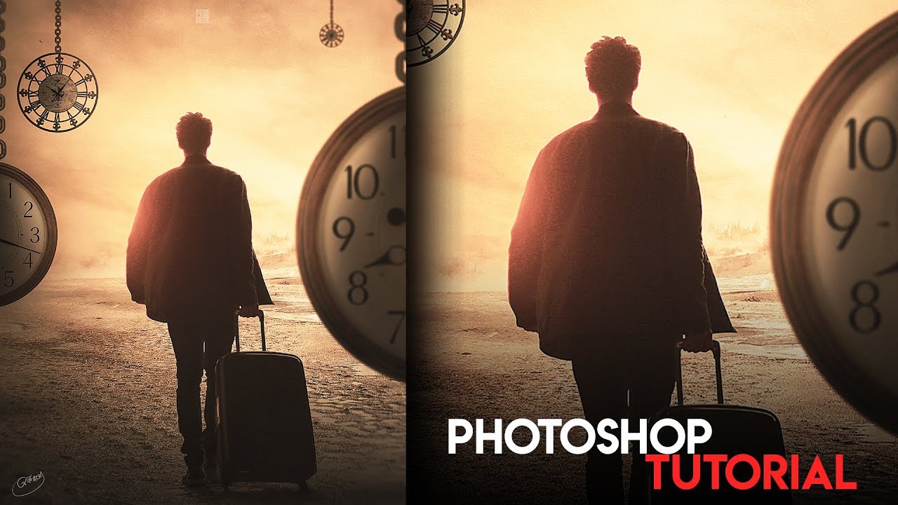 Photoshop Tutorial- Time Travel - VisualRix - Arka Das